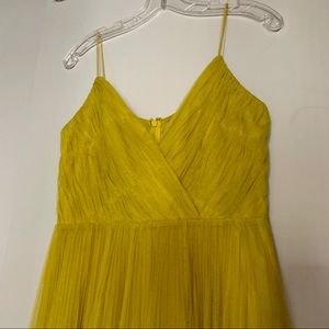 ASOS Yellow/Green Tulle Dress